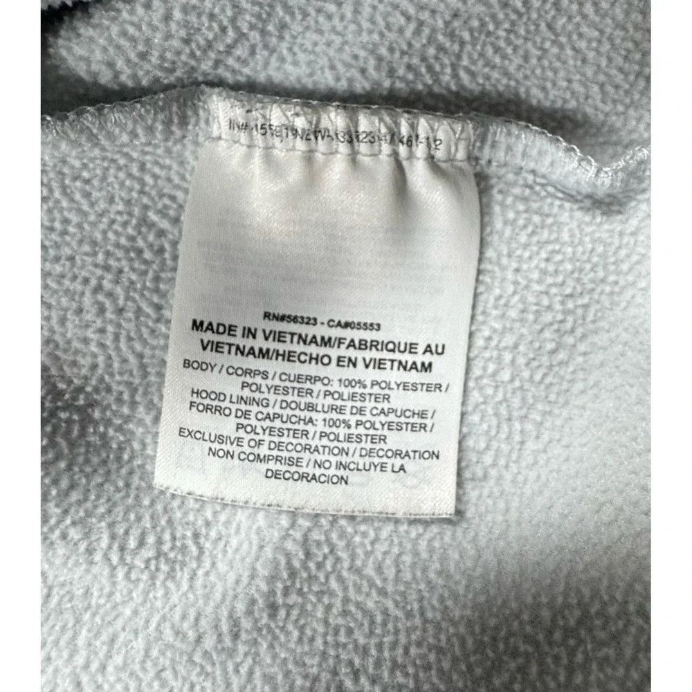 Nike Dri-FIT Hoodie Mens 2XLT Gray Fleece Pullover Sweatshirt 860483-043